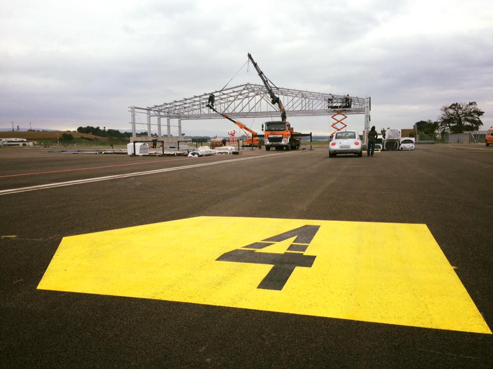 construction hangar