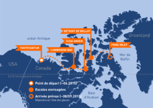 Première navigation polaire à l'énergie solaire